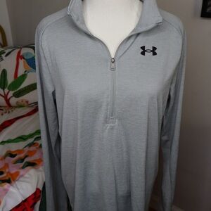 Under Armour Charcoal Athletic Pullover